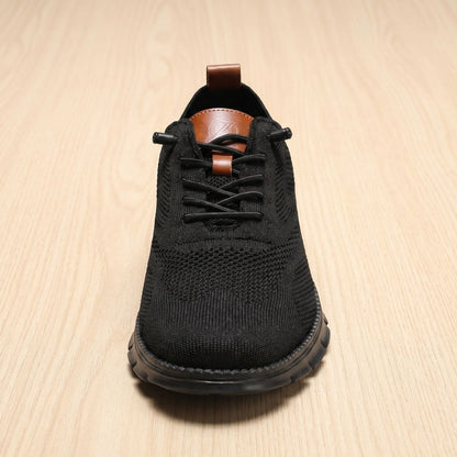Women's Orthopedic Lace-Up Knit Sneakers with Arch Support