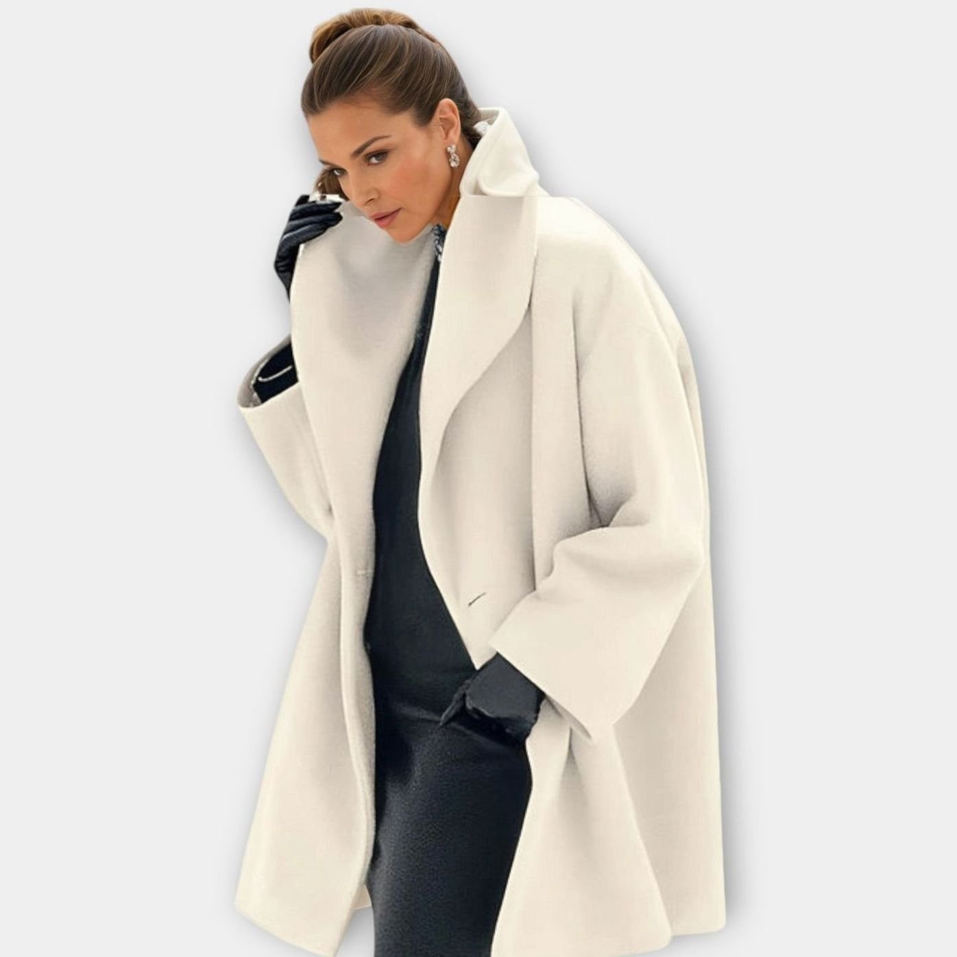 Women's Oversized Wide-Collar Winter Coat