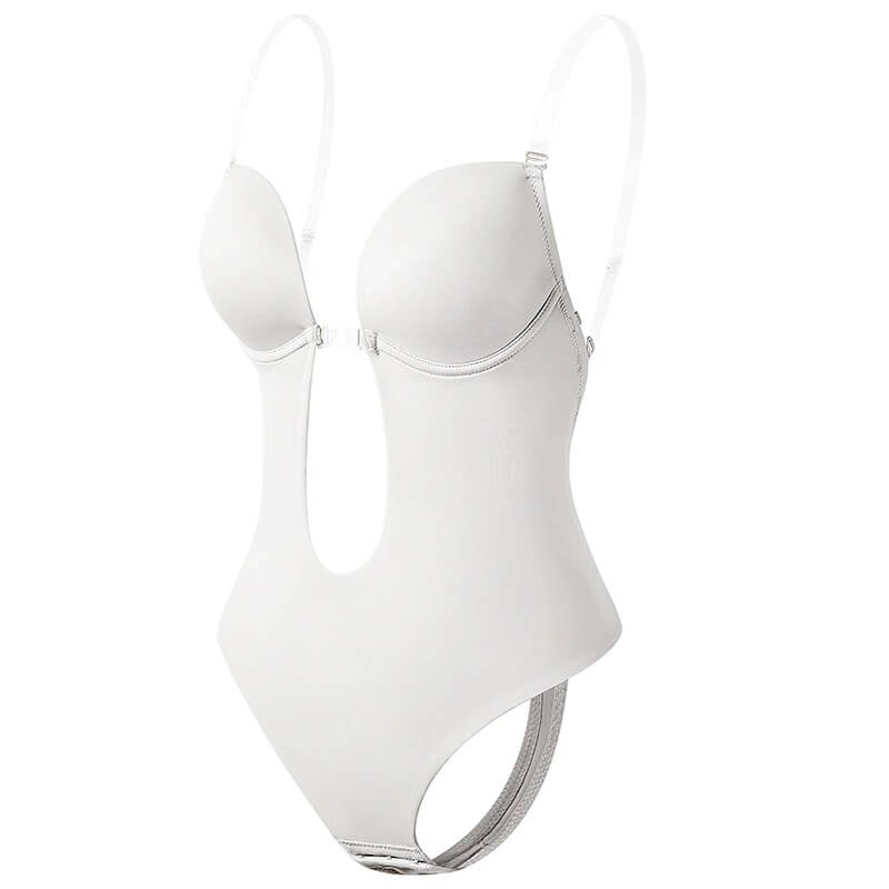 Women's Plunge Backless Bodysuit