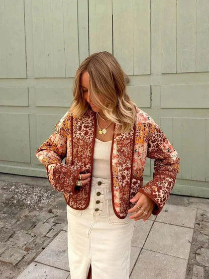 Women's Reversible Patchwork Jacket