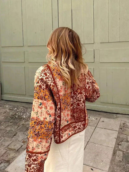 Women's Reversible Patchwork Jacket