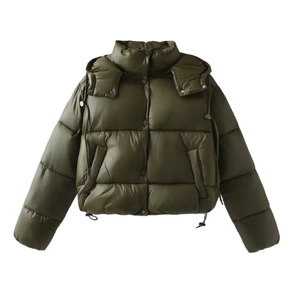 Women's Seasonal Hooded Puffer Jacket