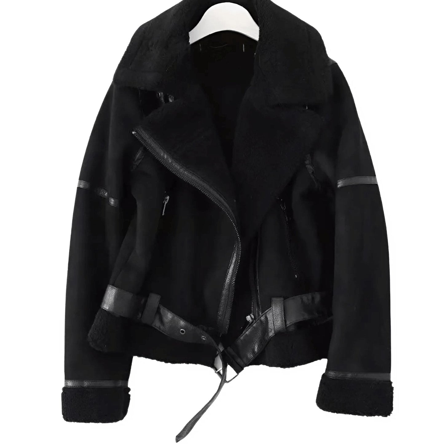 Women's Shearling Aviator Jacket