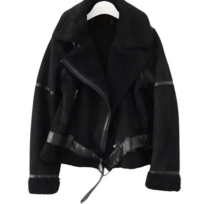 Women's Shearling Aviator Jacket