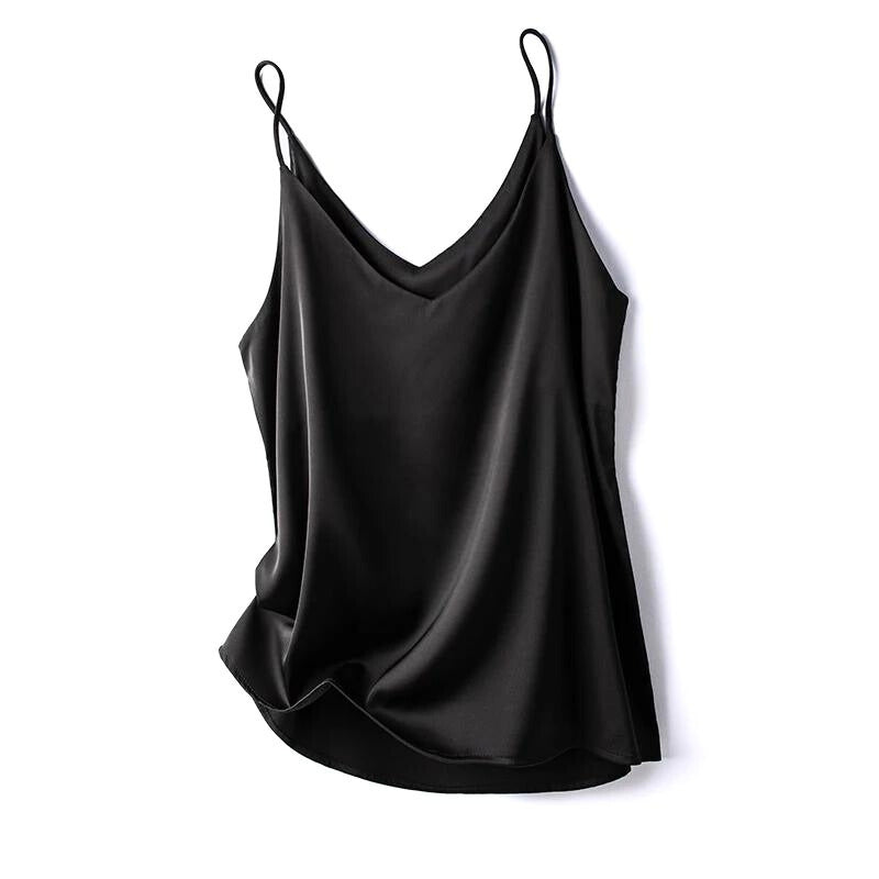 Women's Silky Soft Camisole Top for Elegant Layering