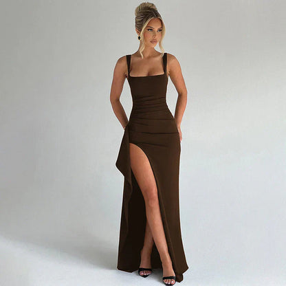 Women's Sleeveless Bodycon Maxi Dress