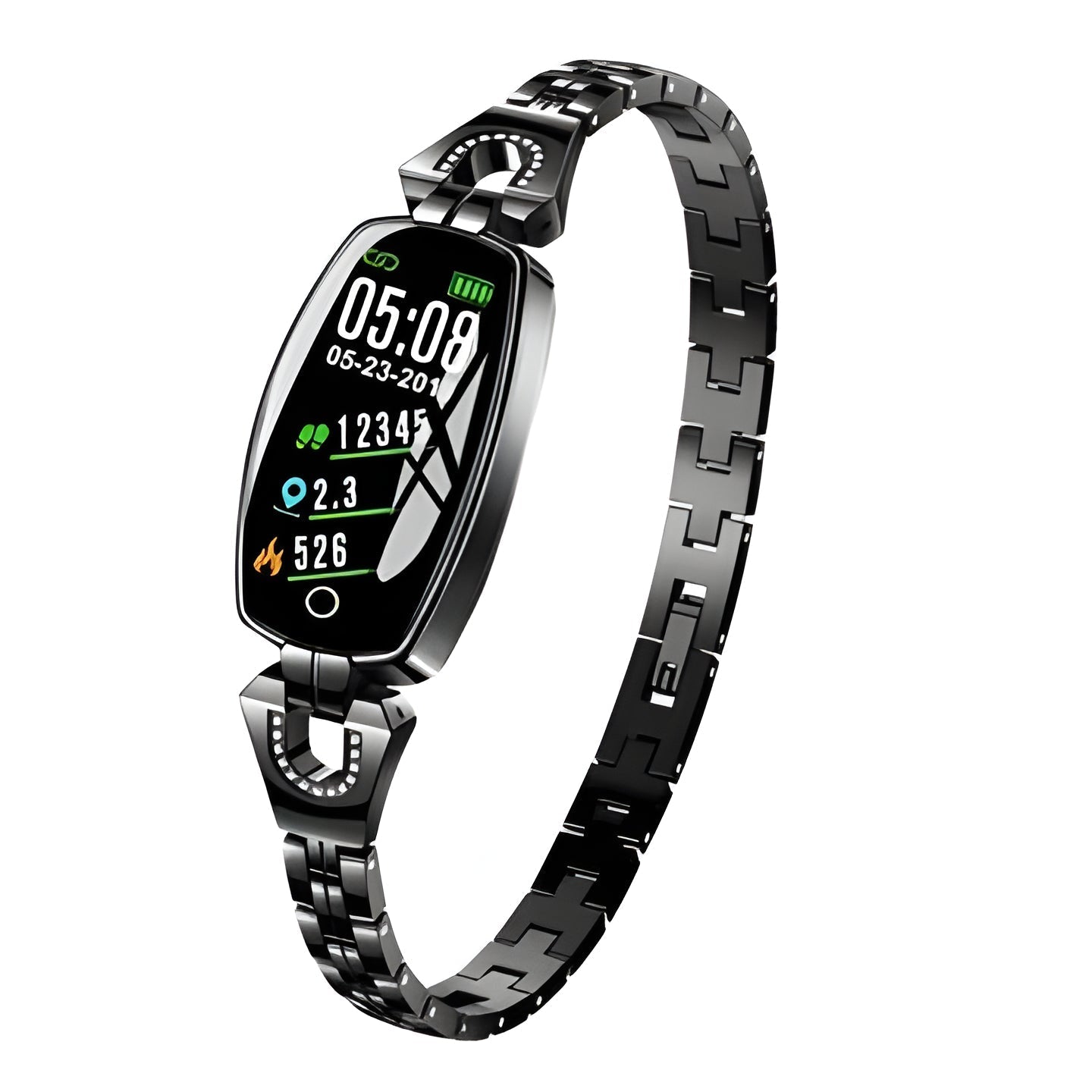 Women's Smart Fitness Tracker Bracelet with Heart Rate Monitor