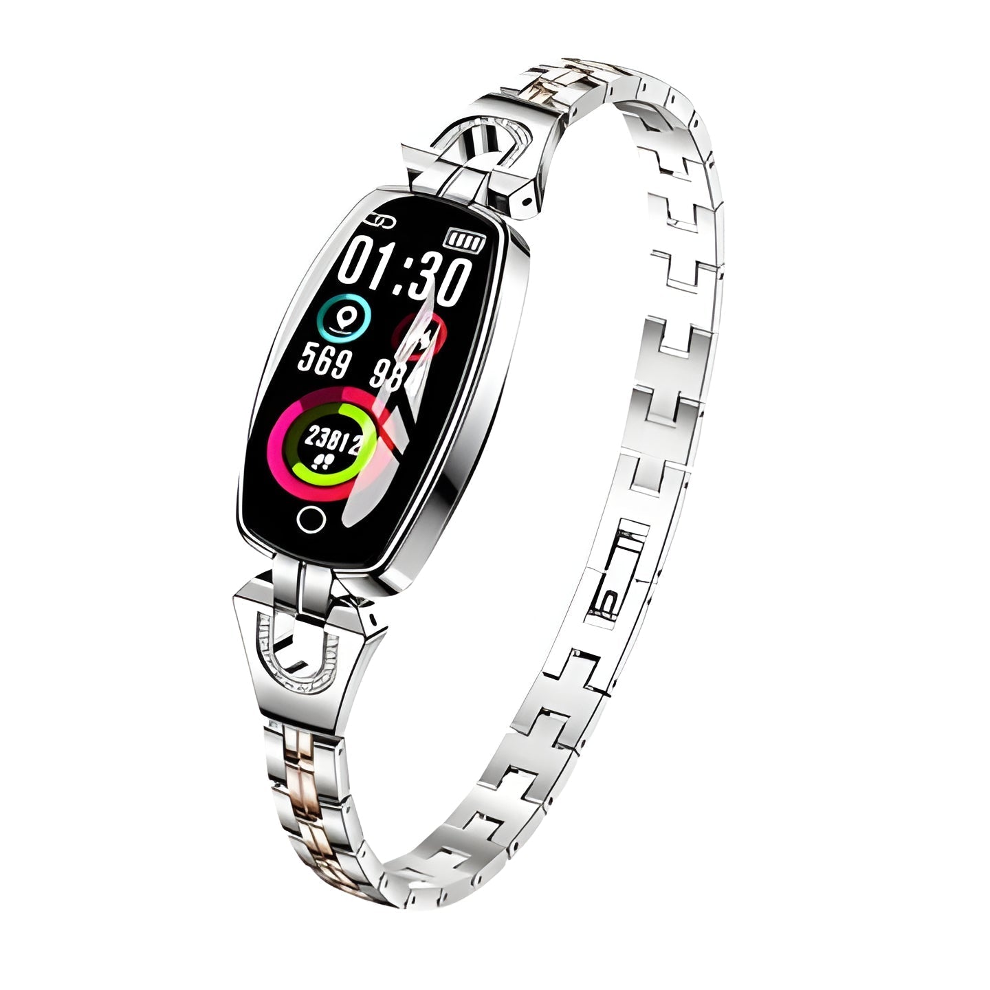 Women's Smart Fitness Tracker Bracelet with Heart Rate Monitor