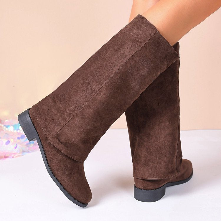 Women's Soft Suede Winter Boots