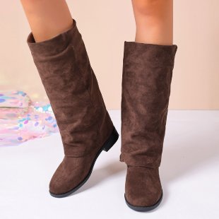 Women's Soft Suede Winter Boots