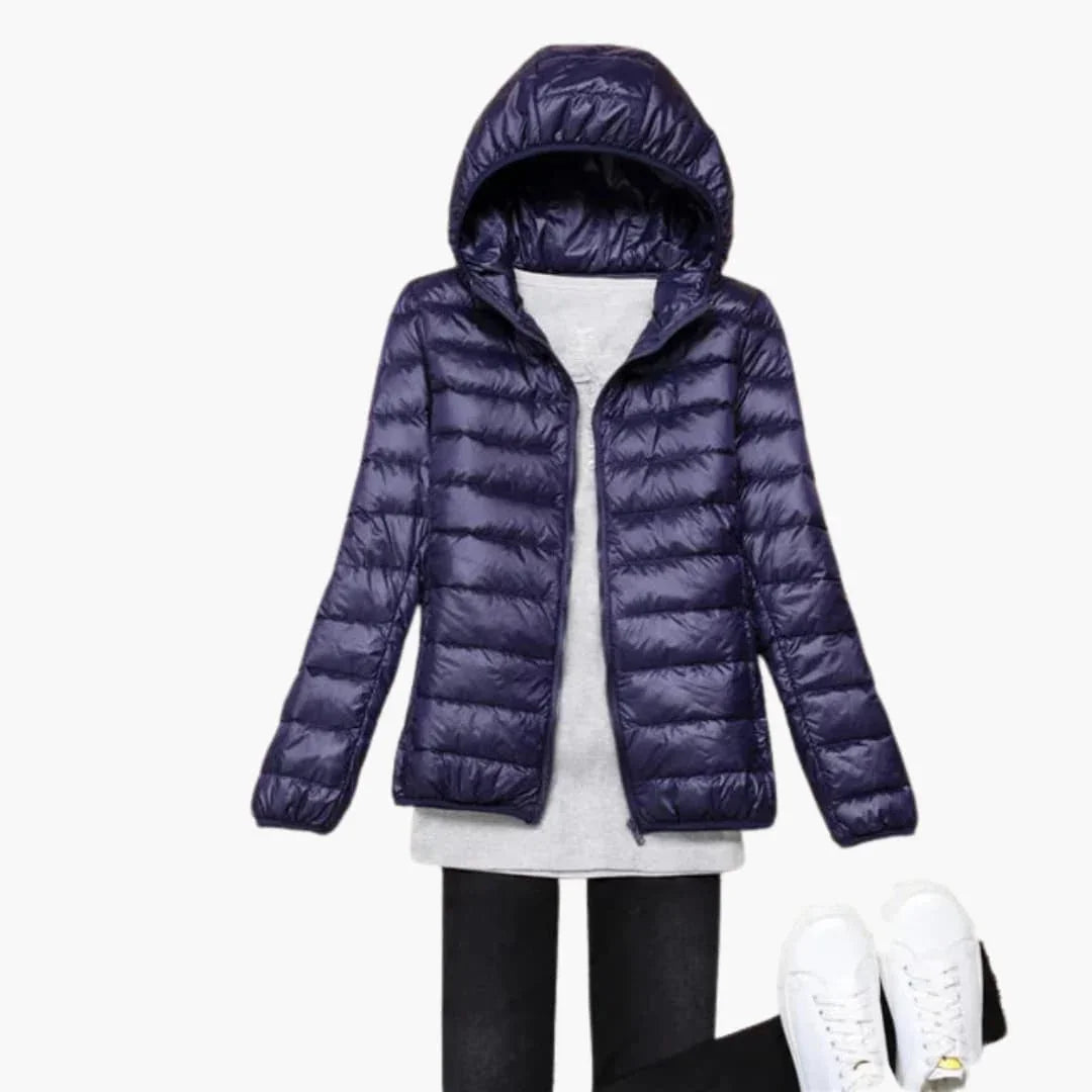 Women's Ultralight Hooded Down Jacket