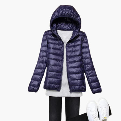Women's Ultralight Hooded Down Jacket