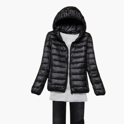 Women's Ultralight Hooded Down Jacket