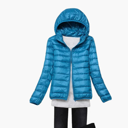 Women's Ultralight Hooded Down Jacket