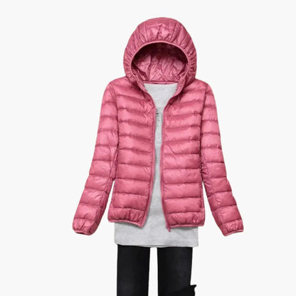 Women's Ultralight Hooded Down Jacket