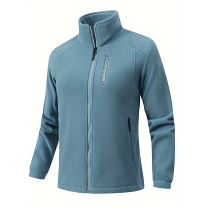 Women's Warm Outdoor Fleece Jacket with Plush Lining