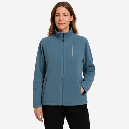 Women's Warm Outdoor Fleece Jacket with Plush Lining