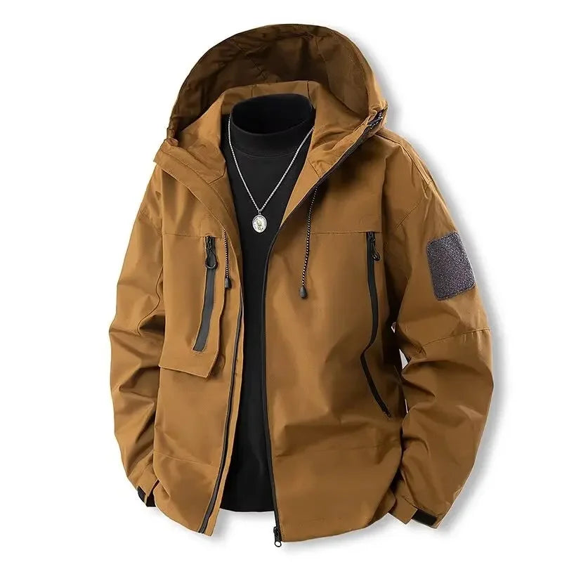 Women's Water-Resistant Hooded Softshell Zip-Front Jacket