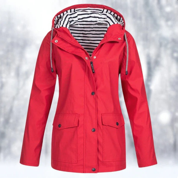 Women's Waterproof Jacket - Versatile and Elegant