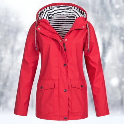 Women's Waterproof Jacket - Versatile and Elegant