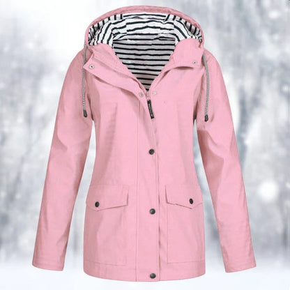 Women's Waterproof Jacket - Versatile and Elegant