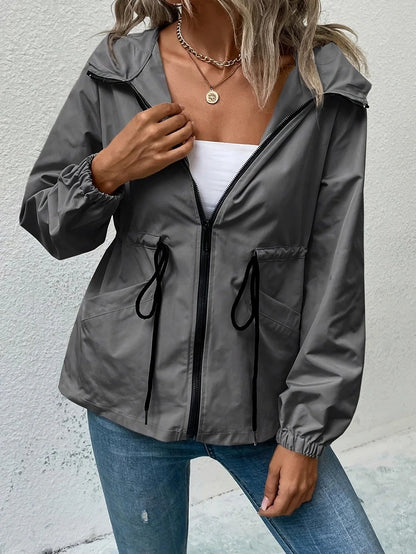 Women's Waterproof Outdoor Jacket for Spring, Autumn, and Winter