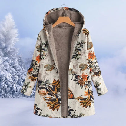 Women's Winter Hooded Jacket - Cozy, Comfortable and Modern