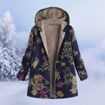 Women's Winter Hooded Jacket - Cozy, Comfortable and Modern