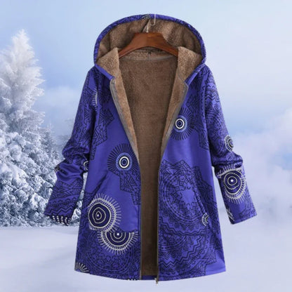 Women's Winter Hooded Jacket - Cozy, Comfortable and Modern
