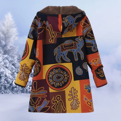 Women's Winter Hooded Jacket - Cozy, Comfortable and Modern