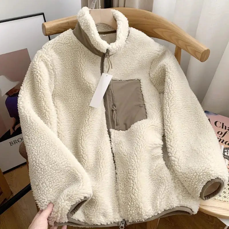Women's Zip-Up Sherpa Jacket