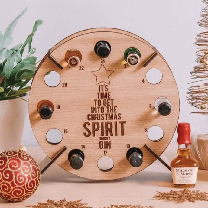 Wooden Beer Advent Calendar 2026 – 24-Day Christmas Countdown Calendar
