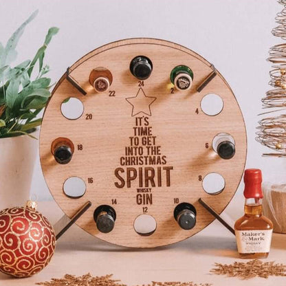Wooden Beer Advent Calendar 2026 – 24-Day Christmas Countdown Calendar