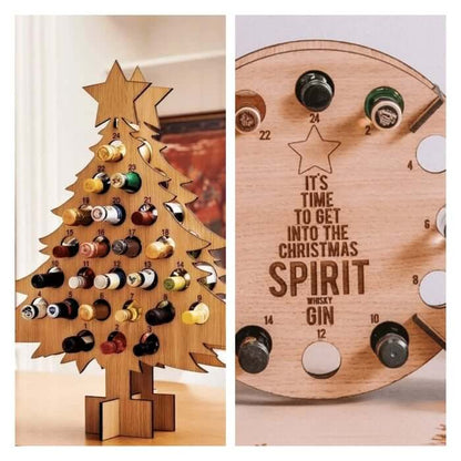 Wooden Beer Advent Calendar 2026 – 24-Day Christmas Countdown Calendar