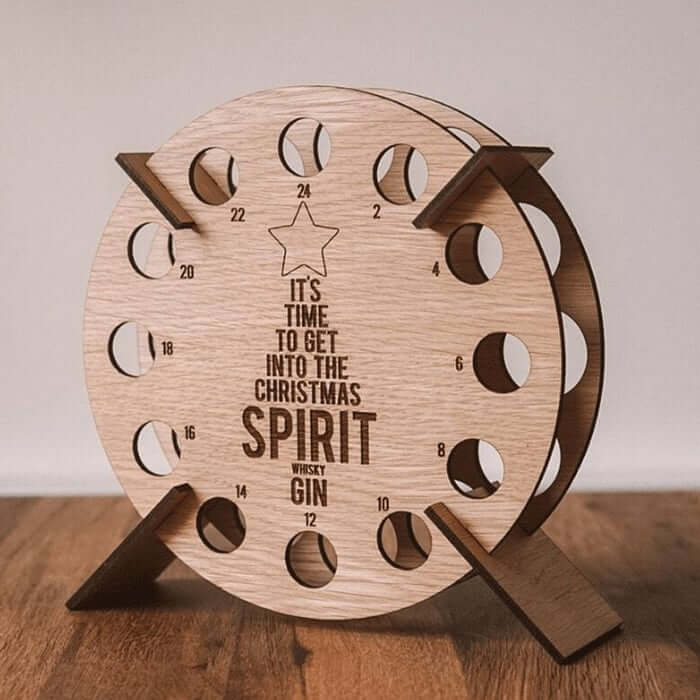 Wooden Beer Advent Calendar 2026 – 24-Day Christmas Countdown Calendar