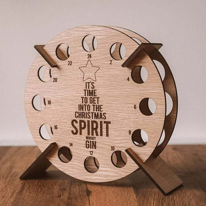 Wooden Beer Advent Calendar 2026 – 24-Day Christmas Countdown Calendar