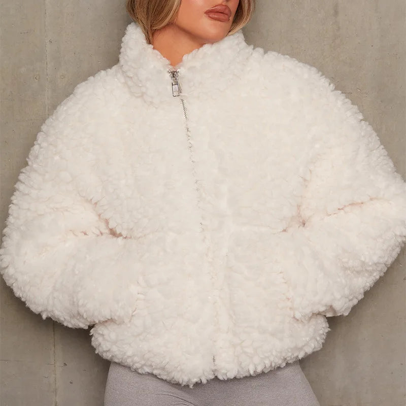 Zip-Up Sherpa Jacket